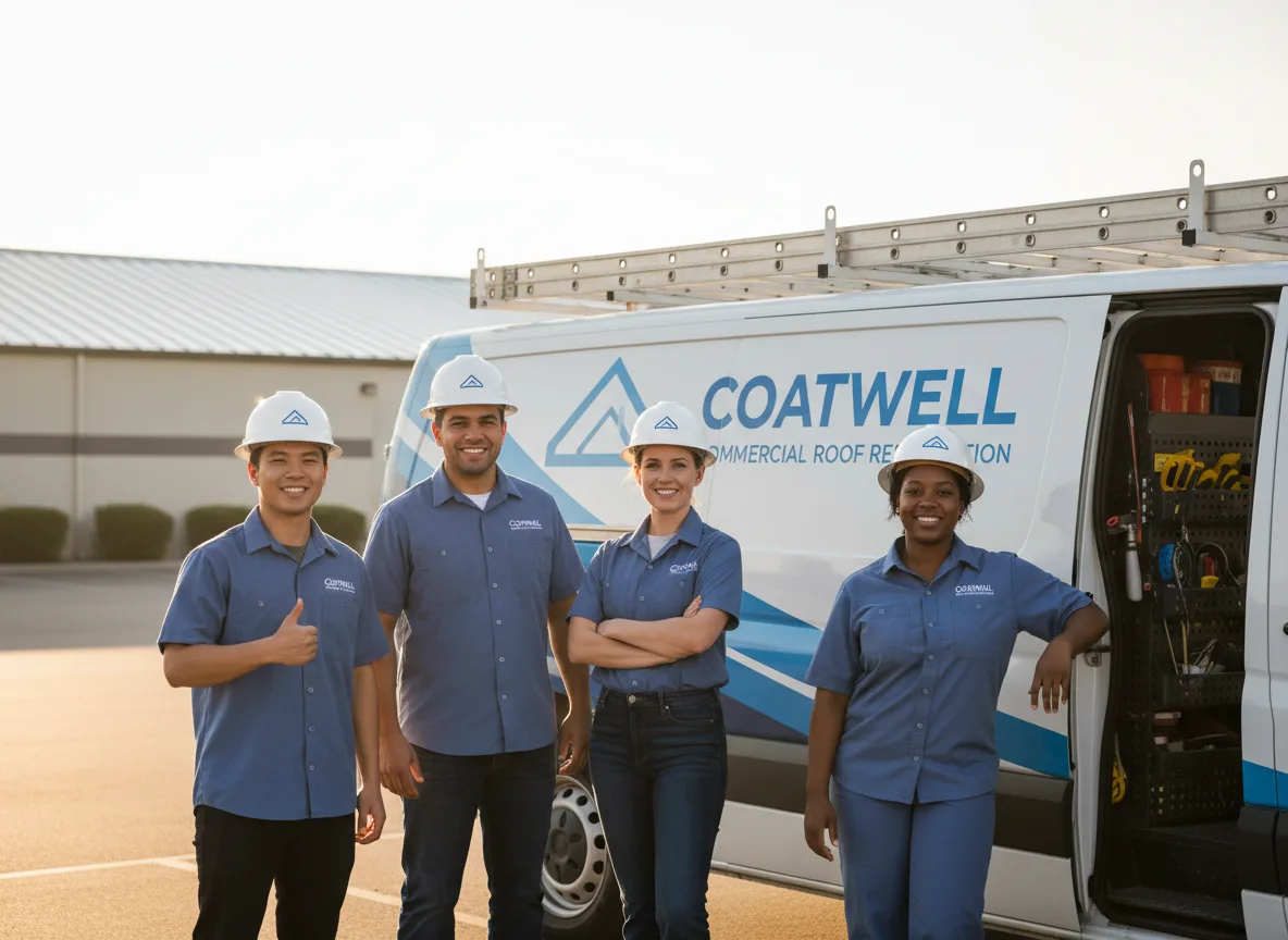 Commercial roof coating company in Represa, CA